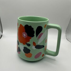 Starbucks Mug Cup Mint Abstract Floral Flowers 2020